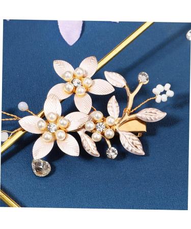 ifundom girl hair accessories rhinestone wedding hair clip rhinestones bridesmaid wedding hair accessories rhinestone Beautiful gold wedding hair accessories hairpin Hair piece - Buy Online on GoSupps.com