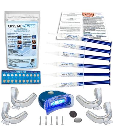 Teeth Whitening Kit 6X3ml Whitening Gels with LED Light Sensitivity Free Formula - Remove Stains Quickly - Safe & Effective - Easy to Use Home Teeth Whitening Kit - Professional