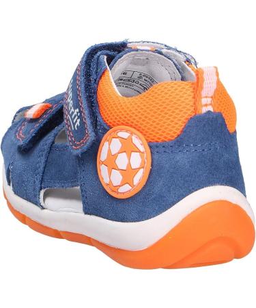 Superfit Baby Boys Freddy Sandals - 5.5 UK Child - Blue/Orange - Buy Online on GoSupps.com