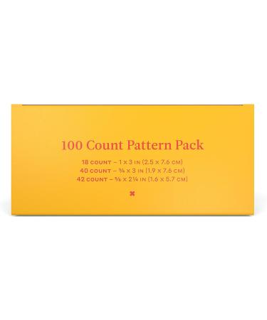 Welly Bravery Badge Value Pack - 100 Adhesive Fabric Bandages for Minor Cuts and Scrapes - Buy Online on GoSupps.com