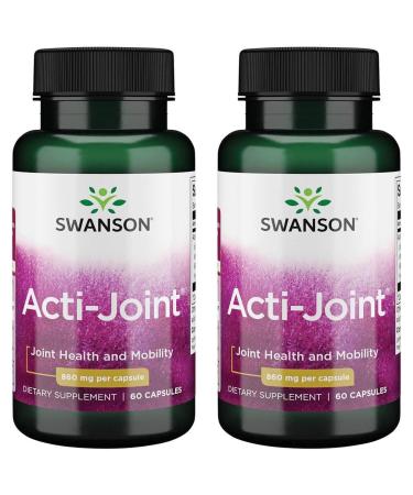 Swanson Acti-Joint 860 Milligrams 60 Capsules (2 Pack)