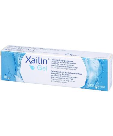 Buy Xailin Gel Eye Gel - Soothing Relief for Dry Eyes | International Shipping Available - Buy Online on GoSupps.com