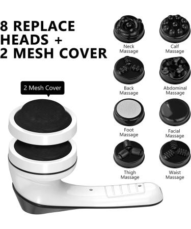 Wireless Body Sculpting Cellulite Massager | Handheld Deep Tissue Massager with Touch Screen | Lymphatic Drainage Machine with 9 Massage Attachments - Buy Online on GoSupps.com