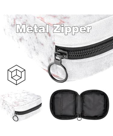 GIAPB Sanitary Napkin Storage Bag - White Rose Gold Marble Color4057 - Buy Online on GoSupps.com