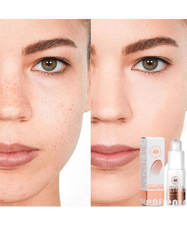  Opilroyn Color Changing Foundation Oil Control 30ml Full Coverage Liquid Foundation Concealer No-Makeup Foundation Wholesale Color Skin Tone - Buy Online on GoSupps.com