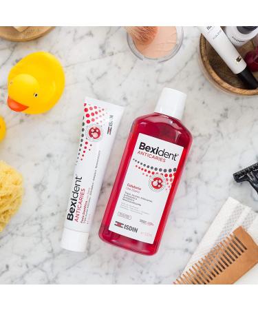  ISDIN Isdin BEXIDENT anti-caries COLUTORIO - 2 boxes of 500 ml - Total 1000 ml - Buy Online on GoSupps.com