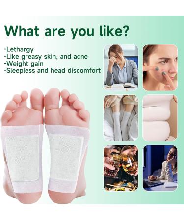 40PC Ginger Foot Pads | Deep Cleansing Foot Patches for Stress Relief Improved Sleep & Relaxation - International Shipping Available - Buy Online on GoSupps.com