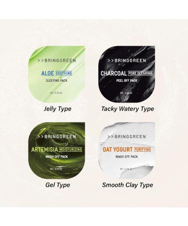 BRING GREEN Fresh Ball Sleeping Pack | Tea Tree for Calming Bamboo for Hydrating Aloe Vera for Soothing Sleeping type - Buy Online on GoSupps.com