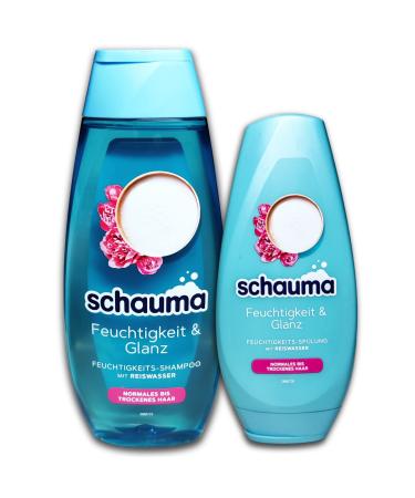 topDeal Schauma Set of 2 moisturizing and shine shampoos and conditioner 250 + 200 ml