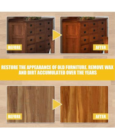 Furniture Beeswax Polish 80g Portable Wood Furniture Cleaner Polish | Flexible Beeswax Furniture Polish Restorer Furniture Cleaner and Polish for Wood Doors Chairs Floors Besreey - Buy Online on GoSupps.com