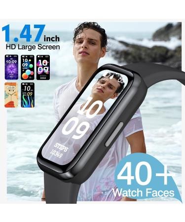 MeoOnley Fitness Watch - IP68 Waterproof Smartwatch with Pedometer Pulse Monitor Sleep Tracking for Men & Women - Compatible with Android & iOS - Buy Online on GoSupps.com