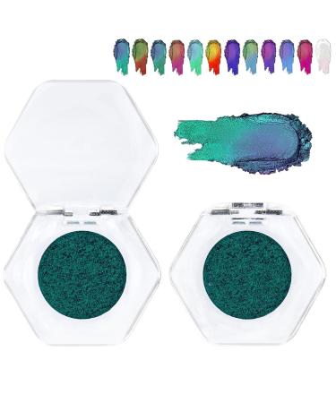Adriana Nicole Cosmetics Eyeshadow Ethereal Eyeshadow Adriana Nichole Cosmetics Sparkling Eyeshadow Ethereal Single Color-shifting Eyeshadow Suitable for All Skin Types (Style I)