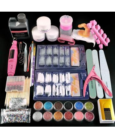 Oyria Acrylic Nail Set | Beginner Nail Art Kit | Professional Manicure Tools for Nail Studios - Buy Online on GoSupps.com