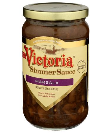 Victoria Marsala Simmer Sauce - 16 oz | Authentic Italian Flavor - Buy Online on GoSupps.com