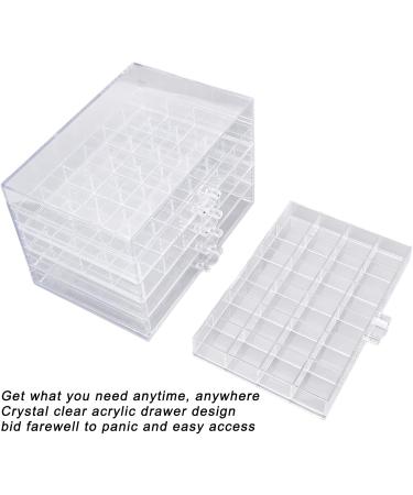 Shop Oukens Clear Plastic Jewelry Box - 5-Layer Transparent Storage for Nail Art Jewelry & Small Fishing Gear | International Shipping - Buy Online on GoSupps.com
