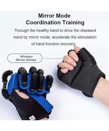 Rehabilitation Robot Gloves Left and Right Hands Stroke Hemiplegia Rehabilitation Training Equipment with Four Modes for Hand Dysfunction Patients Easy to Use Left Hand+Right Hand M - Buy Online on GoSupps.com