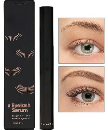 Eyelash Serum - Fortifying Oil 3ml | Nourishing Eyelash Liquid - for Beauty and Personal Care Improves Lengthening Thickening and Health - Buy Online on GoSupps.com