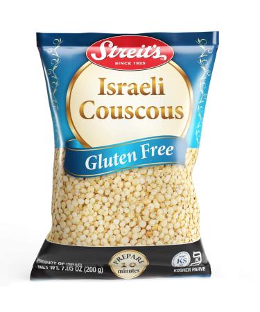 Streits Gluten-Free Israeli Couscous, Kosher for Passover, Made in Israel, 7.05 Oz Bag (Single) 7.05 Ounce (Pack of 1)