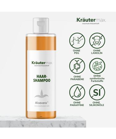 Aloe Vera Shampoo Hair Herbal Extract Hair Shampoo for Hair Care 1 x 250 ml - Buy Online on GoSupps.com