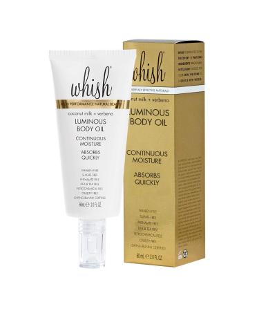 Whish Coconut Milk + Verbena Body Oil | Moisturizing Quick-Drying & Paraben-Free - Shop Internationally - Buy Online on GoSupps.com