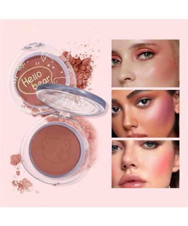 Highlight Face Blush Makeup Powder - Contour and Highlight Blush Makeup Palette - Silky Smooth Powder Blush Shimmer Highlighter Makeup Powder (D M) D 5 g (Pack of 1) - Buy Online on GoSupps.com