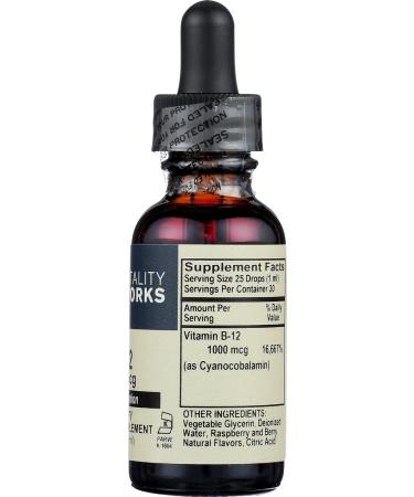 Biomed Balance B12 Drops 1000 mcg/ml - 1 fl oz | High Potency Methylcobalamin Formula - Buy Online on GoSupps.com