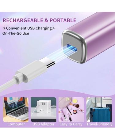 2024 USB Rechargeable Nose Hair Trimmer for Men & Women | Intelligent Display Eyebrow & Facial Hair Grooming Tool - Easy to Clean - Buy Online on GoSupps.com