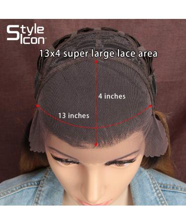 Buy Style Icon 60cm Lace Front Wig - Yaki Straight Synthetic Hair Heat-Resistant Free Part - International Shipping Available - Buy Online on GoSupps.com