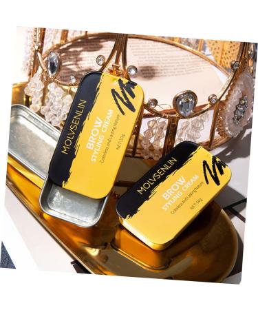 BIUDECO 2 Pcs Eyebrow Styling Cream Waterproof Suit Wax Stick Brow Pomade Eyebrow Wax Pen Lip Gloss Kit - Buy Online on GoSupps.com