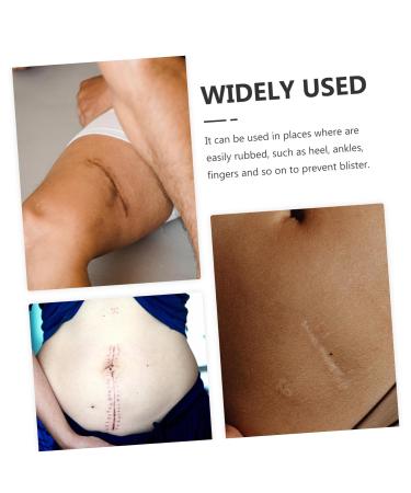 Scar Silicone Strips - 2pcs Scar Removal Sheets for Invisible Scar Patch - Silicone Tape for Skin Supple Stickers - Buy Online on GoSupps.com