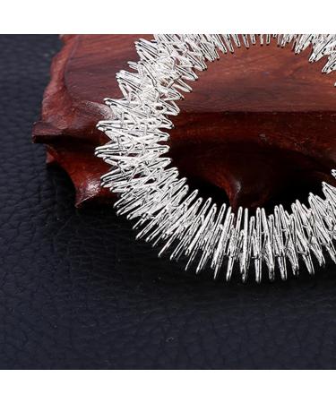 Buy Stainless Steel Massage Fidget Rings | Acupressure Acupuncture Bracelets for Wrist & Hand Relief - International Shipping - Buy Online on GoSupps.com