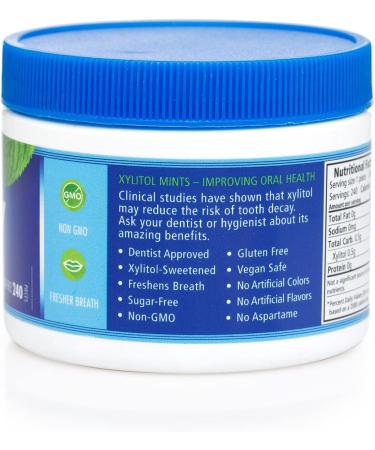 Spry Pastilles la Menthe Poivr e au Xylitol Sans Sucre Favorisent la Sant Buccale Stimulent la Salivation Contre la Mauvaise Haleine Sans OGM Sans Gluten 240 Count (Pack of 1) Peppermint 240 Count (Pack of 1) - Buy Online on GoSupps.com