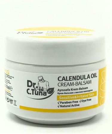 Farmasi Dr. C. Tuna Calendula Oil Cream-Balsam 110ml - Soothing Calendula Cream - Buy Online on GoSupps.com