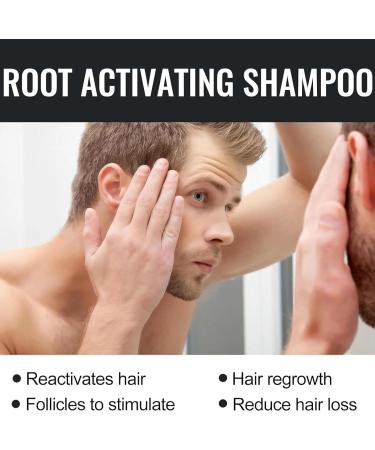 Revitalizing Root Shampoo Anti-Hair Loss Shampoo Thick Hair Shampoo Strong Repair Shampoo Unisex - Buy Online on GoSupps.com