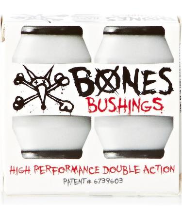 Bones Wheels Hard Bushings - White (2 Set) | Durable Skateboard Bushings - Buy Online on GoSupps.com
