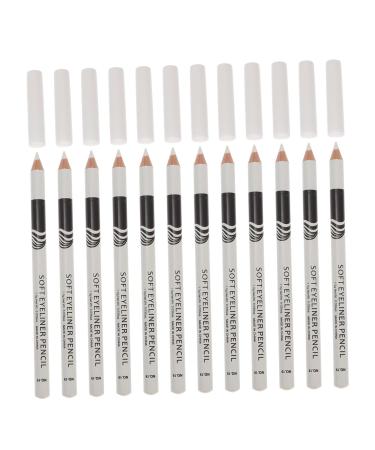 FOYTOKI 12pcs Lying Silkworm Eyeliner Waterproof Eyebrow Eye Brightener Stick Highlighter Gels White Powder