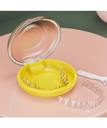 Buy Dustproof Aligner & Prosthesis Holder Box - Travel-Friendly Easy to Clean Retainer Etui for Home & Office - Buy Online on GoSupps.com