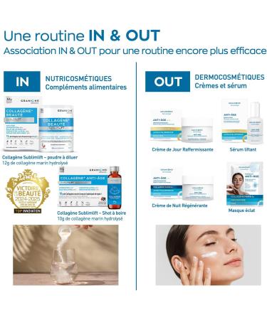  Granions GRANIONS Anti-Aging Face Serum - Collagen and Hyaluronic Acid + Niacinamide Oat Extract - Skincare Anti Ride Marine Collagen - Dermatologically Tested - Anti-Wrinkle Lifting Serum 30 ml - Buy Online on GoSupps.com