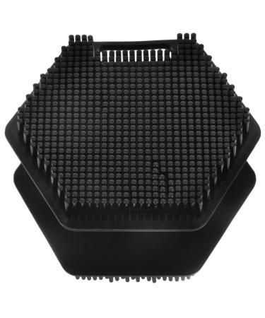 Beaupretty Face Exfoliator Face Brush Scrubber Face Scrub Silicone Facial Cleansing Brush Facial Exfoliator Facial Cleansing Brush for Blackhead Facial Brush Makeup Brush Double Sided 6.50X6.50X4.00CM 0.0353
