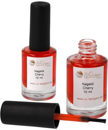 sun garden nails Nail oil in a brush bottle Set N 1 Peach Lemon Cherry Fruit Coconut 5x10ml - Buy Online on GoSupps.com