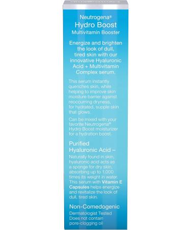  Neutrogena Neutrogena Hydro Boost Hydrating and Revitalizing Face Serum 30 ml - Buy Online on GoSupps.com