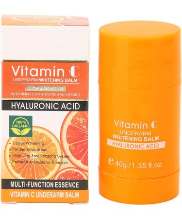 Vitamin Underarm Whitening Deodorant Stick Vitamin C Underarm Whitening Balm Deodorant Womens Moisturizing For Intimate Area Underarms Armpits Knees Elbows and Inner Thighs - Buy Online on GoSupps.com