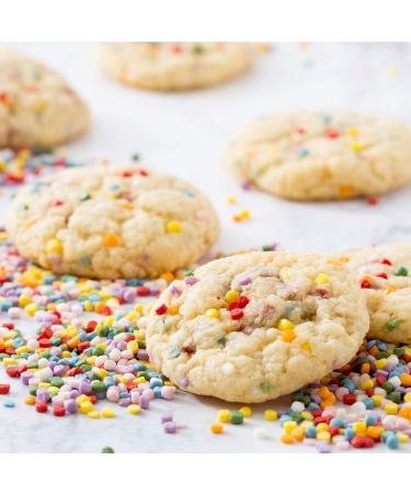 Miss Jones Baking 90% Organic Cookie Mix  Non-GMO  Vegan-Friendly  Perfect for Birthdays: Confetti Pop (Pack of 1) Confetti Pop 13 Ounce (Pack of 1) - Buy Online on GoSupps.com