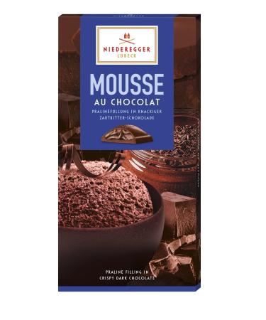 Niederegger Praline Chocolate mousse board with crispy cover 100 g
