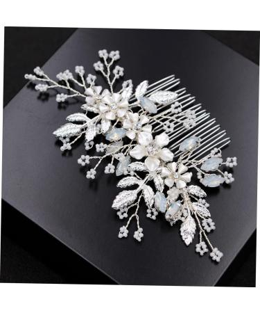 POPETPOP Bride Comb Tiara Combs Hair Comb for Bride Rhinestone Hair Comb Rhinestone Comb Crystal Hair Comb Wedding Hair Comb Beaded Grab The Drill - Buy Online on GoSupps.com