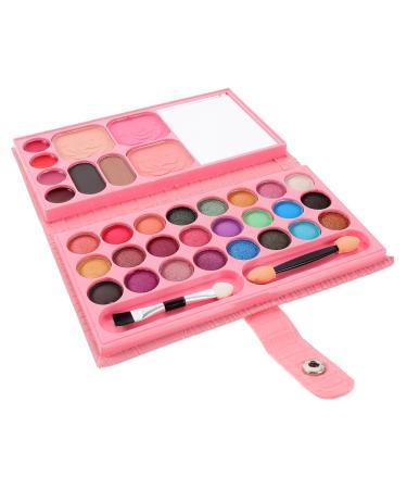 DRESSOOS 33 Makeup Palette Accessories Makeup Kit Makeup Pallet Make up Eye Shadow Blush Leather