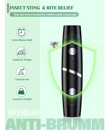 ANTI-BRUMM 2-in-1 Bug Bite Relief Device - Fast Itch Relief for Humans, Chemical-Free - Buy Online on GoSupps.com