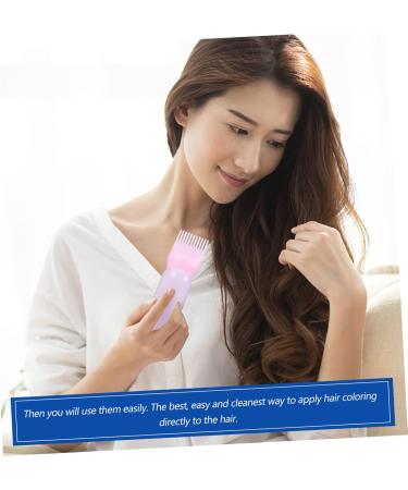 Housoutil 3 Pi ces bouteilles de shampoing huile peignes pour cheveux applicateur de cheveux de coiffure applicateur de style taquiner bouteille de shampoing bouilloire - Buy Online on GoSupps.com