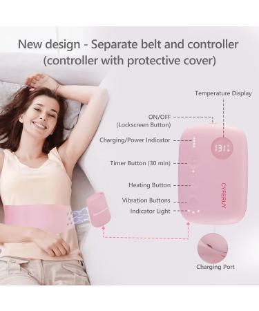 Portable Period Heating Belts - 3 Heat Levels & Massage Modes for Menstrual & Pain Relief | Ideal Gifts for Girls & Women - Buy Online on GoSupps.com