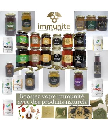 Miel de fleur du Yucatan (Mexique) - 500g poids net - Miel rare - vertues immenses - 100% naturel - immunite BOOSTER 500 g (Lot de 1) - Buy Online on GoSupps.com